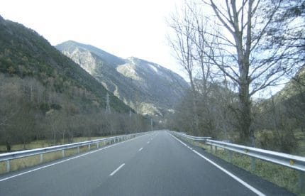 arriver en voiture vallées aller